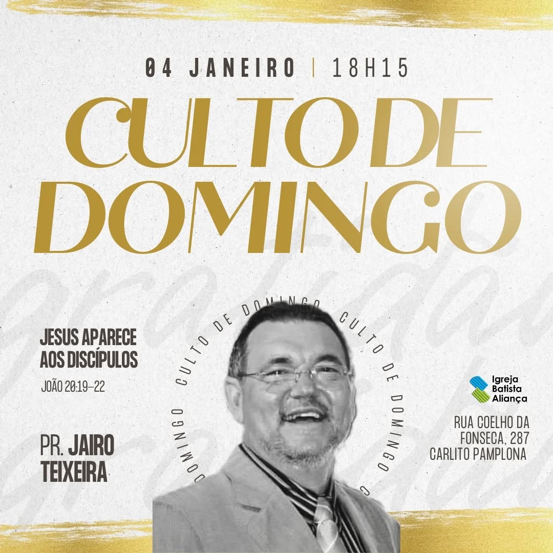 Culto de louvor e adoração!