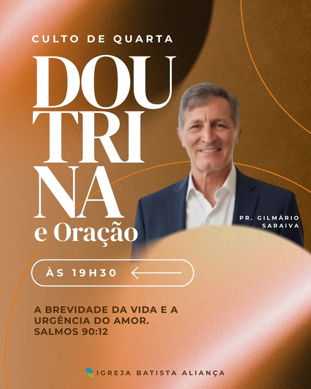 Culto de Doutrina e Oração, vem pra benção!