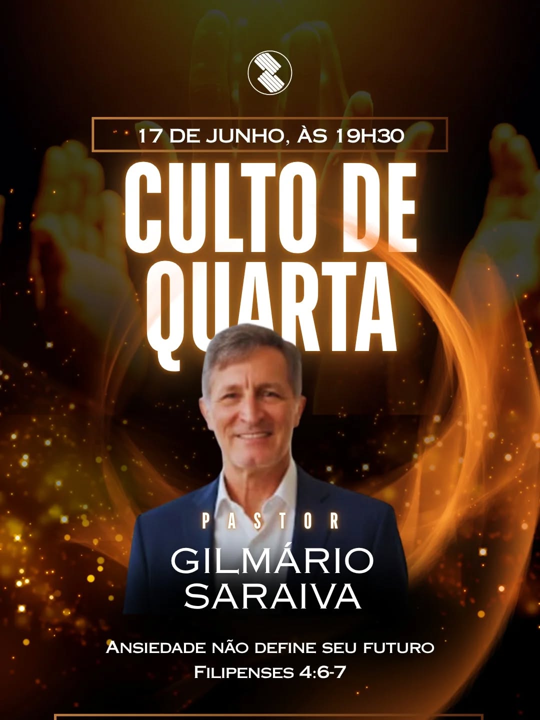 Vem aprender no culto de Doutrina e Oração!