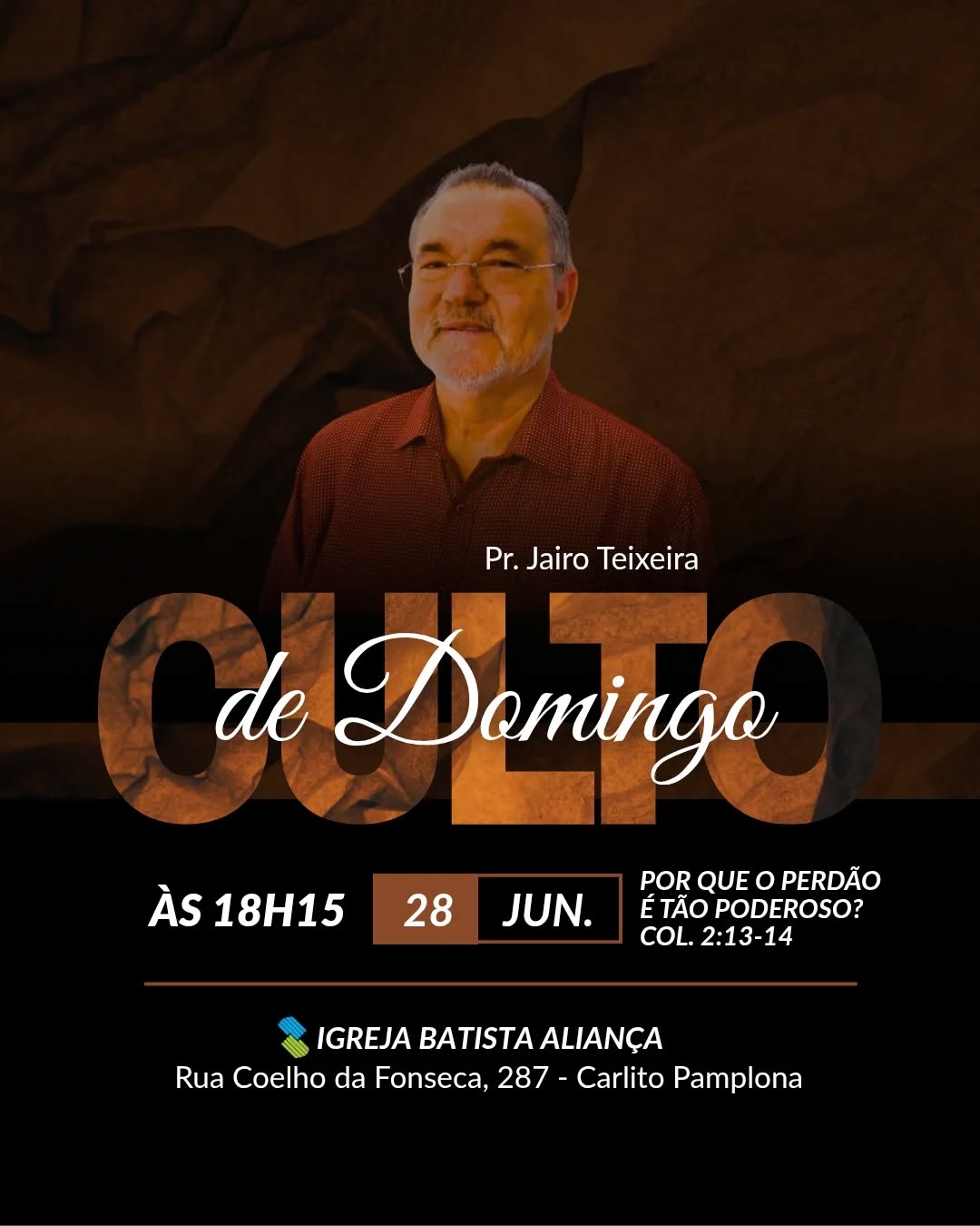 Vem pra adoração ao nosso Deus que é bom!