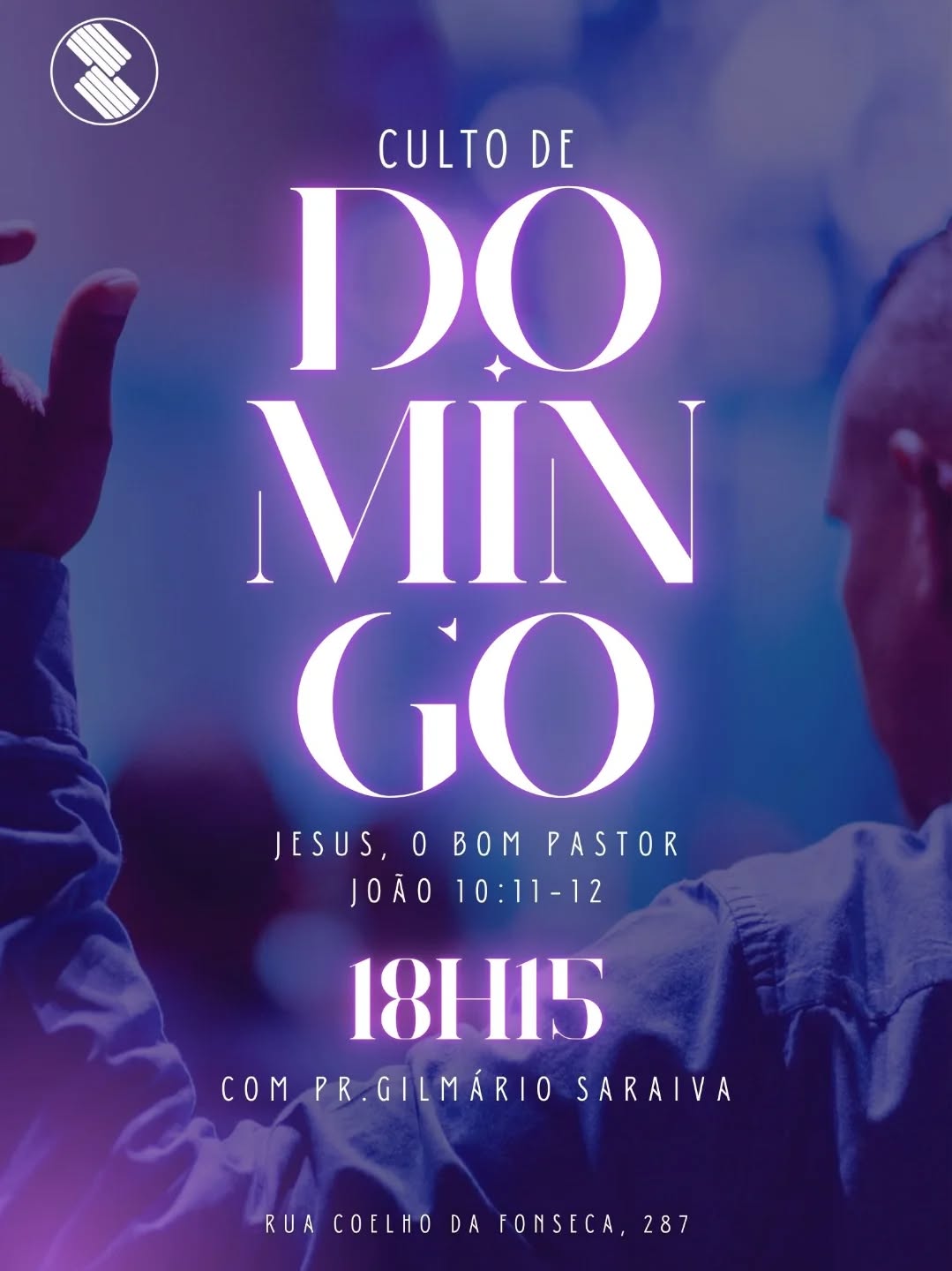 Culto de louvor e adoração, vem estar conosco!