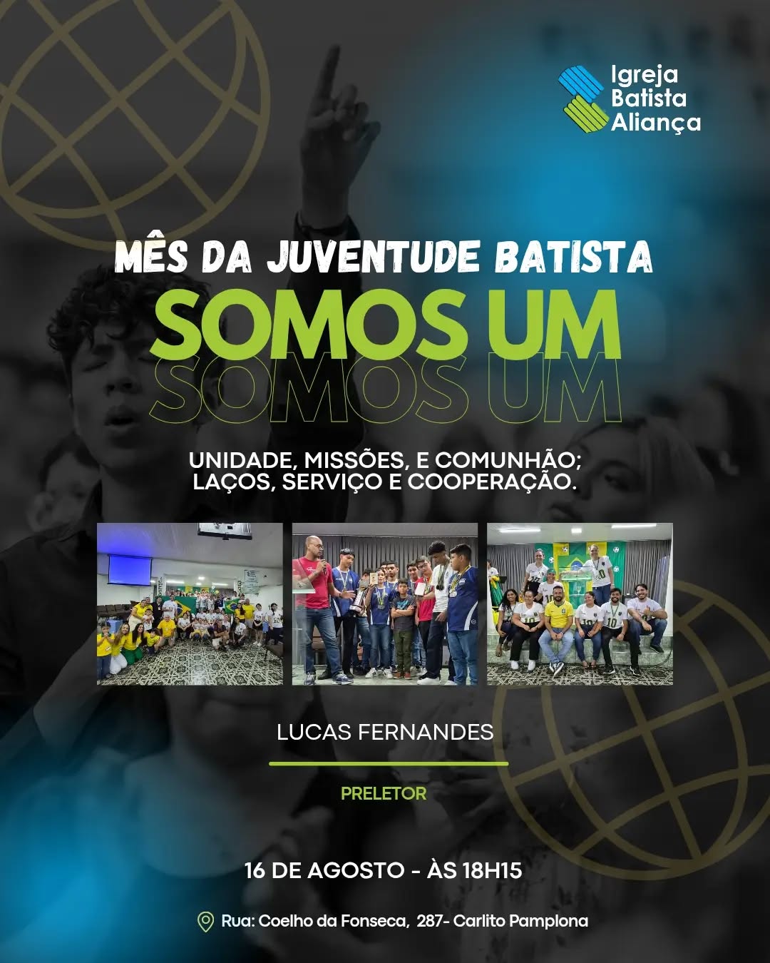 Vamos adorar ao nosso Deus hoje? Vem!