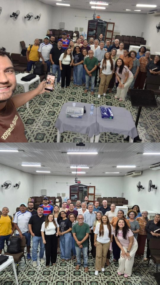 Ninguém consegue levar outros por um caminho que ainda não percorreu.

 ✨ O treinamento de liderança foi, antes de tudo, um tempo de olhar para dentro. 

Para liderar com integridade, precisamos deixar que Deus mude as nossas próprias estruturas primeiro. ⚒️❤️

​Novas atitudes geram novos frutos. Saímos diferentes para fazer a diferença! 🌿

​#LiderançaCristã #Reflexão #MudançaDeMente #Metanoia