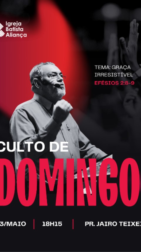 Vem adorar conosco hoje!?