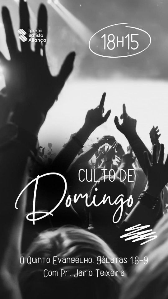 Esperamos por você 🫵🏻